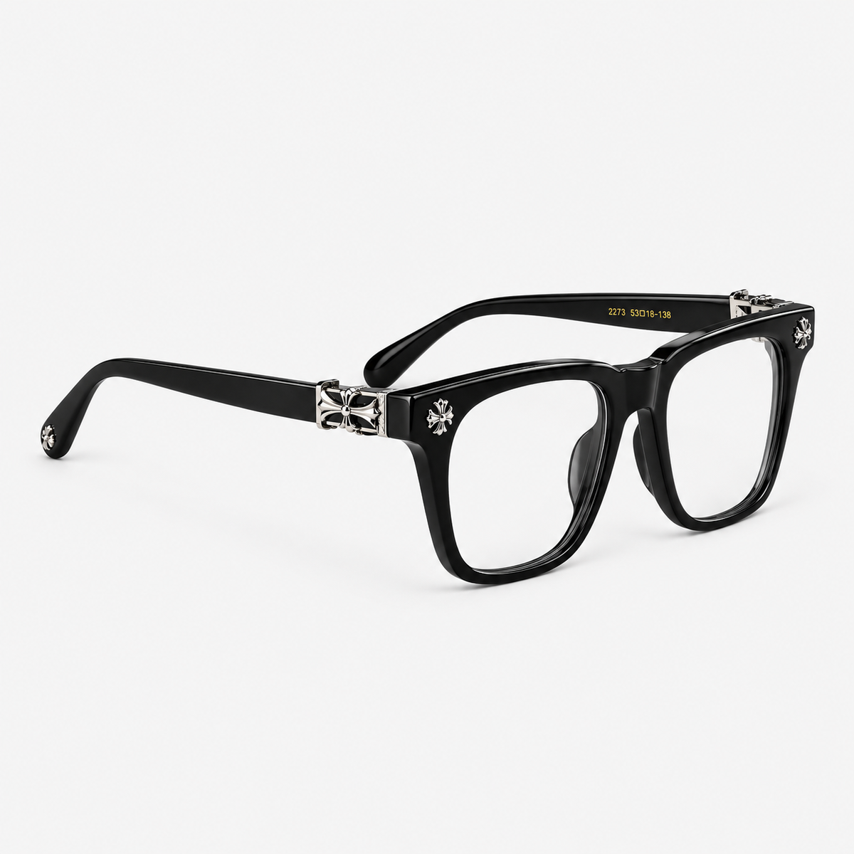 CHROME HEARTS BLACK SILVER