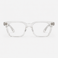 CHROME HEARTS GLASSES TRANSPARENT SILVER